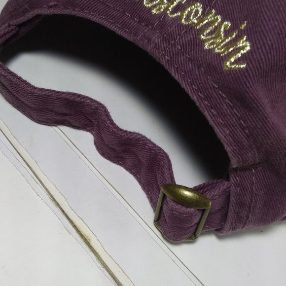 NWOT Wisconsin ball cap adjustable strap family one size fits most - Picture 5 of 8